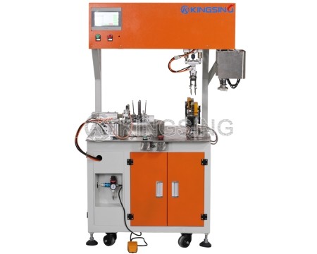 Automatic wire cutting and winding machine induction grating